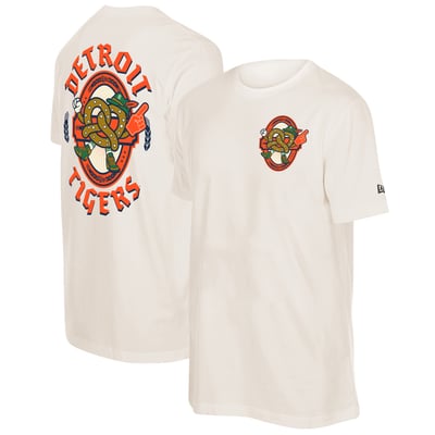Detroit Tigers New Era Oktoberfest T-Shirt - Natural